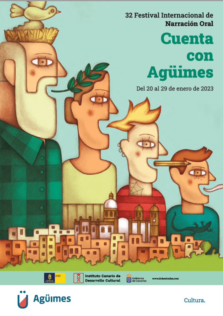 Cartel de 32 Festival Internacional de Narración Oral